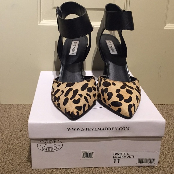 Steve Madden Shoes - Steve Madden Swift Leopard Print Heel